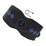 YNPQTDS Fascia Addominale Stimolante Muscolare - 19 Livelli Intelligente Ricaricabile USB per Il Benessere Fisico | Macchinario per Il Rassodamento Addominale | per Recupero Post Allenamento