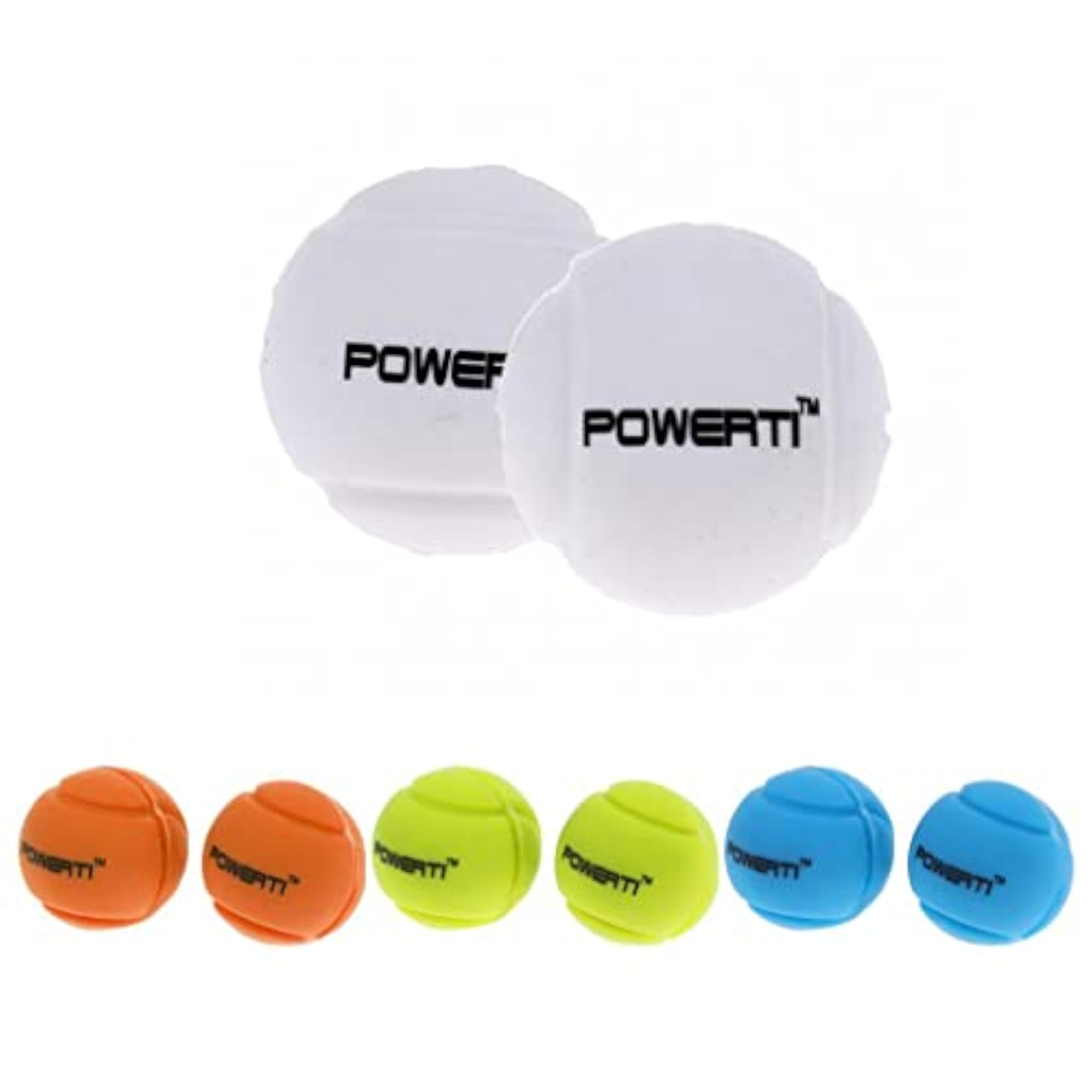 Tennis Squash Racquet Vibration Dampeners, 2 Piece Set