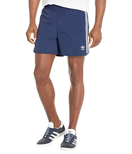 Image of adidas Originals Men's Adicolor Classics Sprinter Shorts, Night Indigo, X-Small