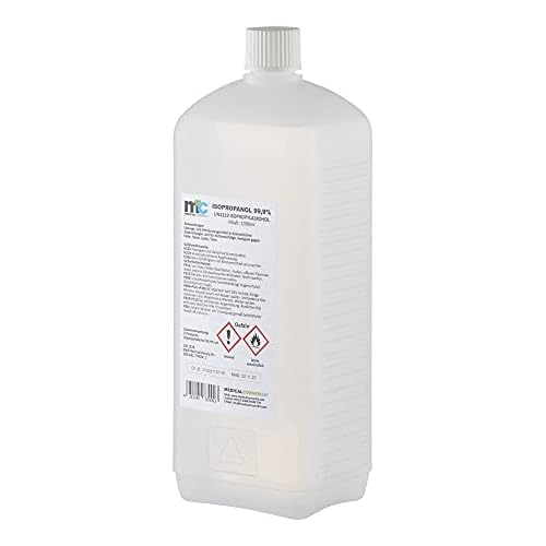 Medicalcorner24® Isopropanol 99,9% 1000ml Isopropylalkohol 1 Liter Cleaner, Reiniger