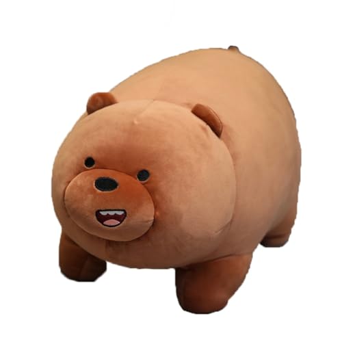 Jouets pour enfants BareBears, le grand ours Grizzly en peluche tendre de 48cm