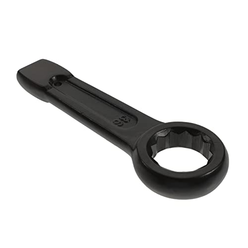 Clé à molette coudée 36 mm en acier pour mécanique auto et maison