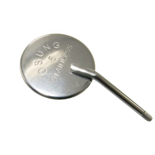 Dental Mouth Mirror #5 Simple Stem 12 pcs Osung -DMSS5 - Thumbnail 7