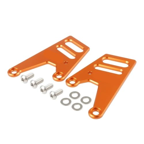 Extension de porte-bagages en alu orange pour Husqvarna 701 et GasGas 700