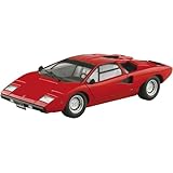 青島文化教材社(AOSHIMA) ザ☆スーパーカー N0.1 1/24 '74 ランボルギーニ カウンタック LP400 プラスチック製 色分け済みプラモデル