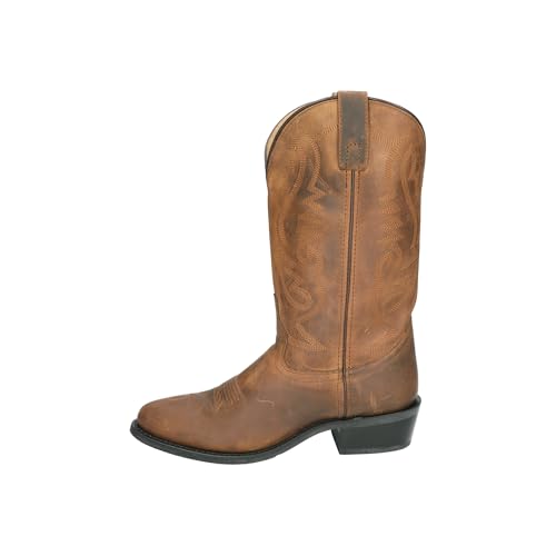 Image of Smoky Mountain Western Boots Mens Denver Leather Brown Oil 4034