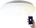 Produktbild Luminea Home Control WLAN Leuchte: WLAN-LED-Deckenleuchte für Amazon Alexa & Google Assistant, CCT, 24 W (LED-Deckenlampe dimmbar)