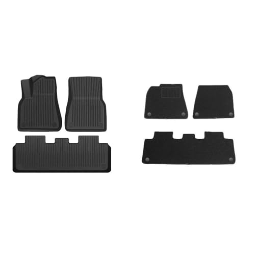 Tapis voiture Tesla Model Y Juniper imperméable et antidérapant tout temps
