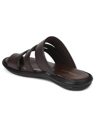 Image of Liberty Healers AOL-12 Casual Toe Ring Slipper For Men With PU Sole | Durable and Lightweight | Trendy Design | Comfortable and Soft Insole | Stylish Footwear and Cushioned Footbed