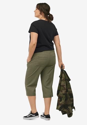 ellos Plus Size Camo Utility Jacket4