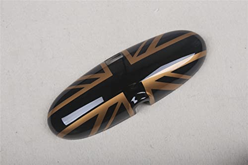 Accesorios de decoración Funda compatible con Mini Cooper F60 Countryman (espejo retrovisor interior con orificio para sensor, Union Jack UK G)