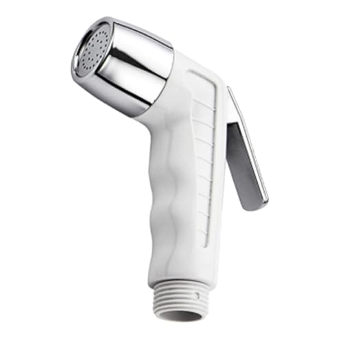 Mipcase Spruzzatore Bidet Portatile Bianco per Wc con Design Pressurizzato Alta Durabilità e Potente Pulizia Adatto Bagno Lavandino Doccia e Uso Multifunzionale