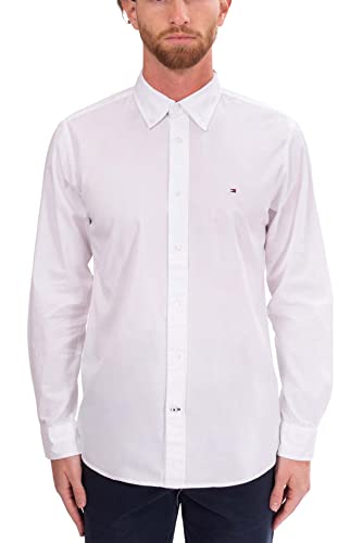 Tommy Hilfiger CORE FLEX POPLIN RF SHIRT Freizeithemden Herren, Weiß...