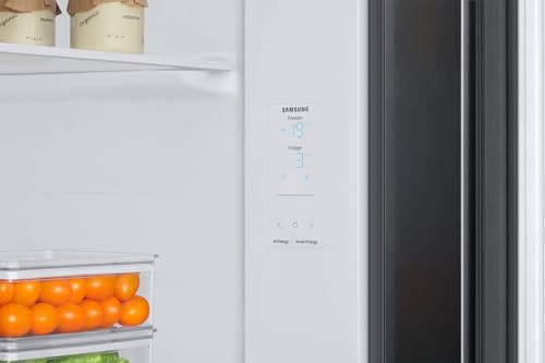 Samsung 653 L, 3 Star, Frost Free, Double Door, Convertible 5-in-1 Digital Inverter, Side By Side AI Enabled Smart Refrigerator with WiFi (RS76CG8003B1HL, Black Matt) 11 31bRVMW5vFL