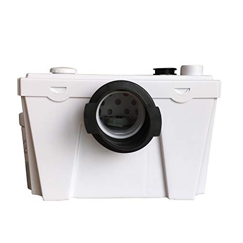500 Watt Upflush Toilet System Macerator Pump with 4 Water Inlets for Macerator