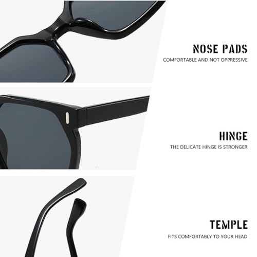 Lunettes de soleil léopard d'exception avec monture dégradée - 4