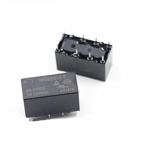Relé de señal JRC-27F de 12V para proyectos de automatización y domótica en casa