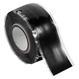 PATKAW ホースシールテープ 防水 自己粘着式 漏れ修理用 配管テープ シリコンゴム素材 耐久性あり 簡単カット 取り外し可能