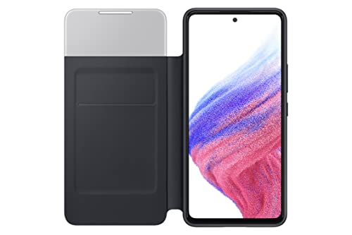 Coque Samsung A53 5G Smart S View noir élégante finition mate - 3
