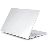 Batianda Crystal Clear Case for ASUS ZenBook 14 OLED 2024 2025 (Model UX3405M / UX3405C), Transparent Hard Shell Laptop Cover, Ultra Thin Anti-Scratch Protective Skin - Clear