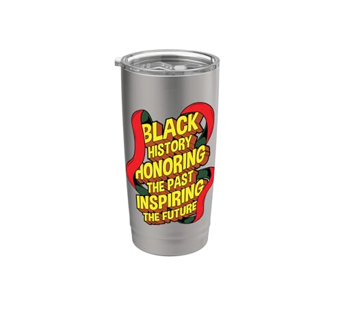 Black History Juneteenth Freeish 1865 Hombres Mujeres Niño Niña Vaso térmico de acero inoxidable de doble pared