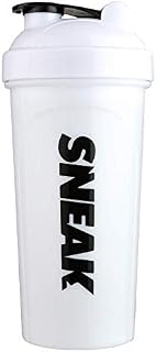 SNEAK | OG Shaker | Gamer Energy Drink Shaker, Easy to Wash, Measurements Down the Side for Easy Mixing, 700ml