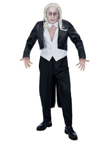 Panoplie Riff Raff Rocky Horror Show veste gilet adulte pour Halloween