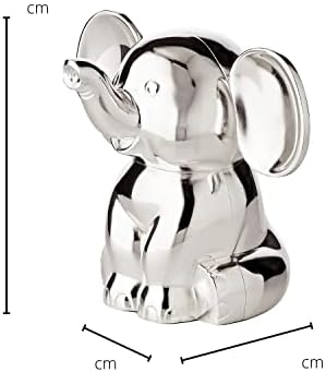 Edzard Silver Elephant-Shaped Money Box, 4 inch, Children's Department