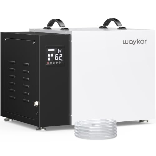 Waykar 158 Pint Crawl Space Dehumidifier with Pump & Drain Hose for Basements...