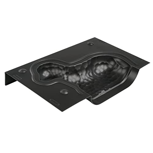 Foto von Zenker Lämmchenbackform zu Ostern – 700 ml Füllvolumen – 3D Kuchenform mit Antihaftbeschichtung und Lämmchen als Motiv zum backen – Leckere Deko als Osterlamm Backform, Schwarz