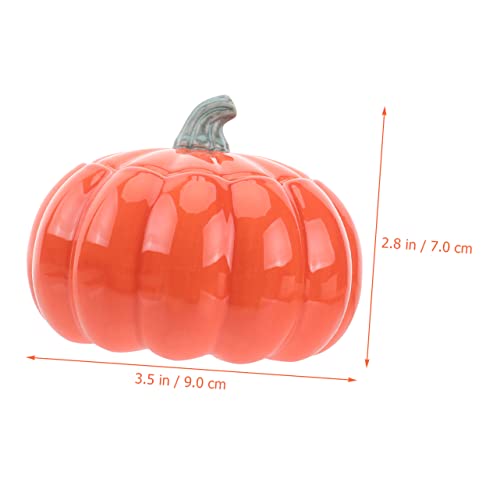 HANABASS 4 Pçs Copo De Abóbora Potes De Doces De Vidro Recipientes De Vidro Ornamento Recipiente Pot