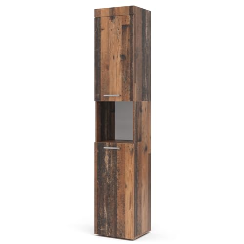 Vicco Armadio per il bagno Luna, Oldstyle, 37 x 190