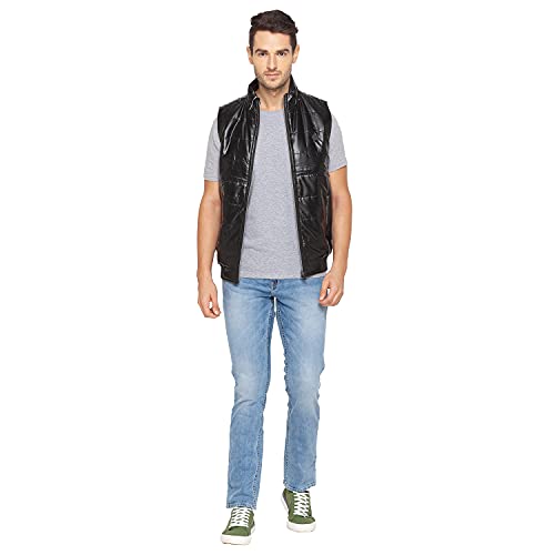 Image of Spykar Men Jackets, Polyester, Standard Length