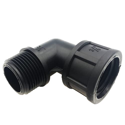 Grow Insane Men's Black 3/4 Inch Bsp To Fe Elbow Threaded