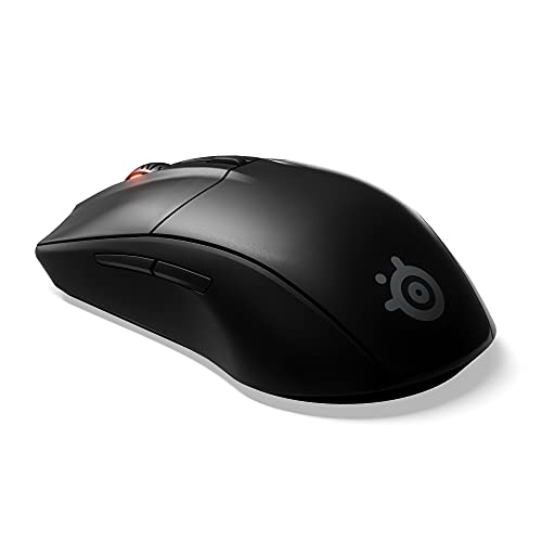 SteelSeries Rival 3 Wireless - Souris Gamer - Plus de 400 Heures d'autonomie - Dual Wireless 2,4 GHz et Bluetooth 5.0-60 Millions de clics Noir