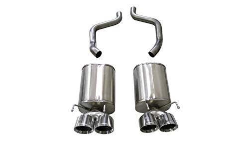 Corsa 21012 Axle-Back Exhaust (Chevrolet Corvette C6 2009-2013), 1 Pack