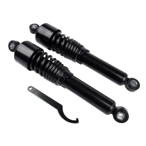 Amortisseur arrière noir 13 pouces pour Harley-Davidson Touring Road King Street Glide dès 1988