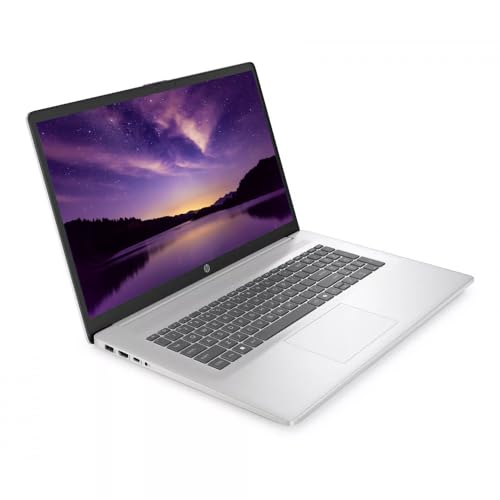 Image of HP Business Laptop Computer, 17.3 inch FHD IPS LED Laptop, AMD Ryzen 5 7430U 6-Core Processor, Windows 11 Home Laptop, 16GB RAM 1TB SSD, Numeric Keypad, Camera Privacy Shutter, Natural Silver