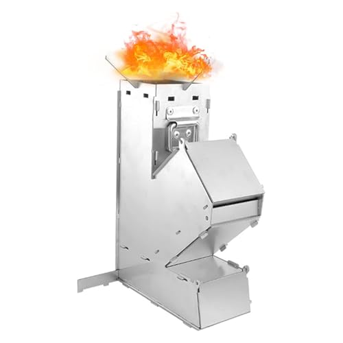 HEEOREV ロケットストーブ ステンレス製