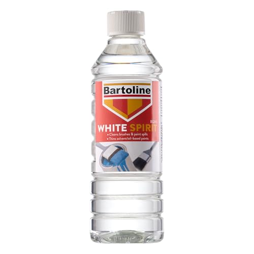 Bartoline White Spirit 500ml High-Quality Paint Thinner & Brush Cleaner for DIY
