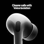 Apple AirPods Pro 2 Wireless Earbuds, Active Noise Cancellation, Hearing Aid Feature, Bluetooth Headphones, Transparency, Personalized Spatial Audio, High-Fidelity Sound, H2 Chip, USB-C Charging - Image 5