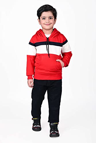 Image of AHHAAAA Cotton Blend Boys Hoodie Sweatshirt 4006B