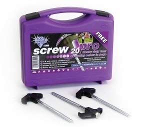 Blue Diamond Case of 20 Screw Pegs Pro 20cm
