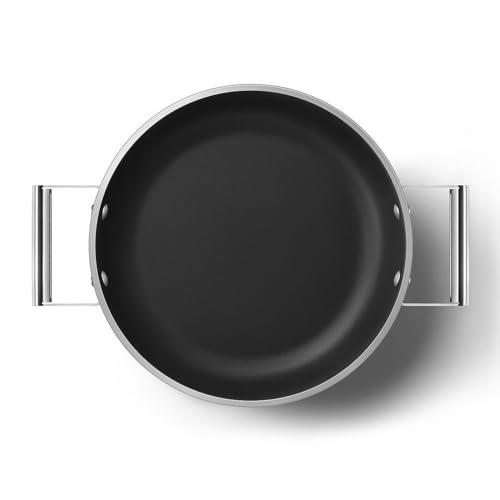 Sauteuse crème 28cm + couvercle DPF2812CRM SMEG - vue 8