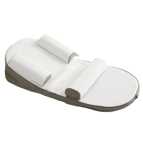 ベビーベッド ベッドインベッド 添い寝ベッド 乳幼児用ベッド 授乳ベッド 折りたたみ式ベッド 0-30°高さ調整可能 携帯型ベビーベッド 軽量 新生児 赤ちゃん 転落防止 吐き戻しを防ぐ お出かけ 出産祝い (ブラウンスロープベッド)