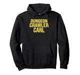 Dungeon Crawler Carl Yellow Text Logo LitRPG Series Book Pullover Hoodie