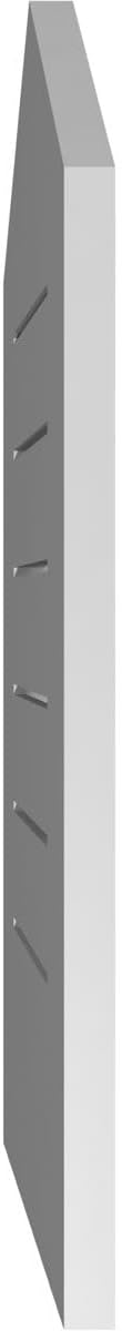 GVSPE16X2801SF-08 Peaked Top Standard Frame, Primed Tan Signature Series Surface Mount Gable Vents, 16-in. W x 28-in. H