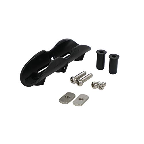 Pelican Sport – Paddle Clip – Easy to Install – Fit Most Paddle – Multifunction Clip – Also a Paddle Holders and Hold Fishing Nets – PS1946-00, Black
