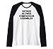Ensamblador retirado del compresor del ventilador Camiseta Manga Raglan