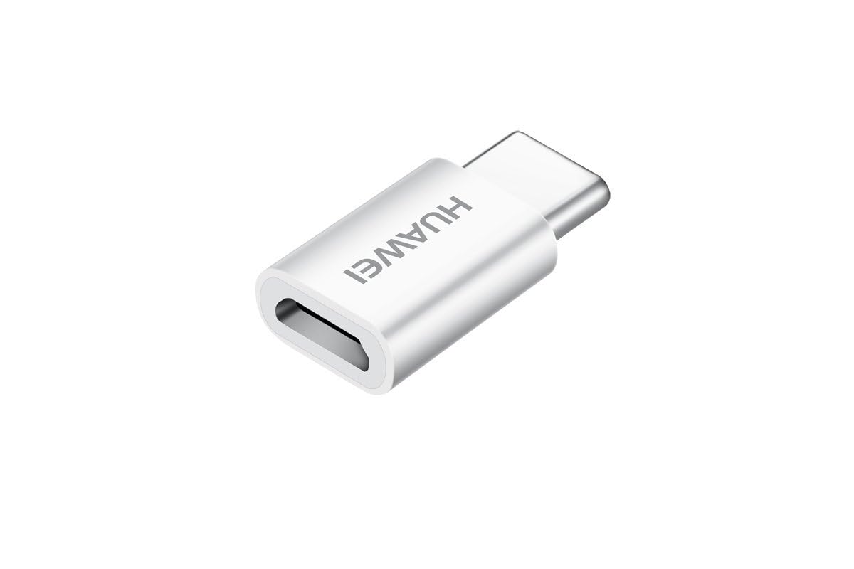 Adapter HUAWEI AP52 microUSB do USB-C, Biały